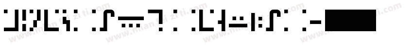 Minecraft Regular字体转换